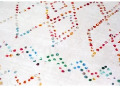 Alfombra de poliester ROMBO