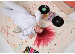 Alfombra de poliester ROMBO