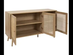 Aparador tres puertas ratan LOMBOK