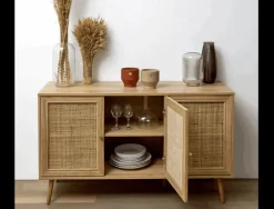 Aparador tres puertas ratan LOMBOK