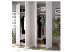 Armario 4 ptas blanco brillo KOAN