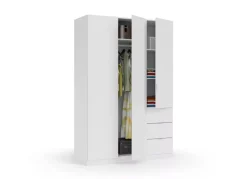 Armario 3 puertas 3 cajones COVA