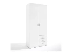 Armario 2 puertas y 3 cajones TREVI