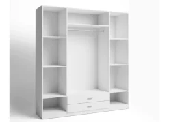 Armario 4 puertas y 2 cajones TREVI