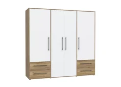 Armario con 4 puertas batientes y 4 cajones PRIMAVERA