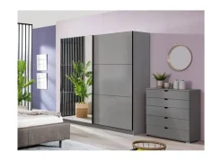 Armario corredero con espejo sierra BIG