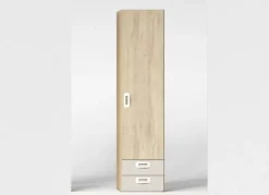 Armario de 1, 2 ó 3 puertas batientes con 2 cajones CLEO