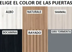 Armario de 2 puertas correderas FLORIDA