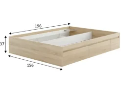 Base de cama con cuatro cajones VERONA
