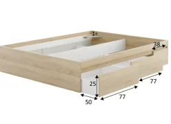 Base de cama con cuatro cajones VERONA