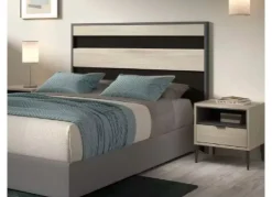 Cabecero + 2 mesitas 1 cajón 1 hueco y patas ECLIPSE