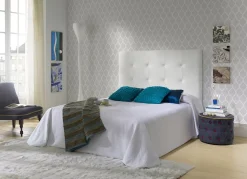 Cabecero de tela capitoné RAWI