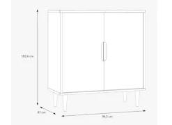 Cómoda de dos puertas EASY