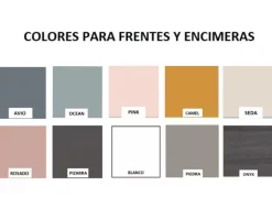 Dormitorio compacto bajo 3 contenedores con guías corban PLUS