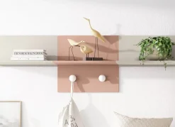 Estantería perchero con 1 divisor horizontal CLEO