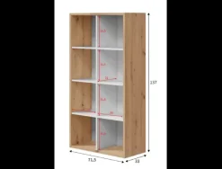 Estanteria 8 huecos IXEIA