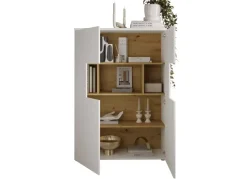 Librería de salón frente lacado SANTANDER