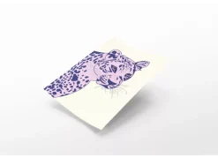 Lámina decorativa pink PANTHER