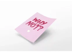 Lámina decorativa why NOT