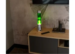 Lámpara de lava amarillo y verde HALLEY