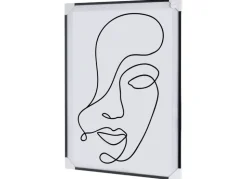 Marco pósters con moldura negra RANUA