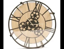 Mesa auxiliar redonda reloj HOLMES