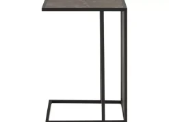 Mesa auxiliar tapa negra AKSEL