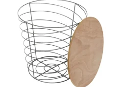 Mesa con varillas gris CUERA