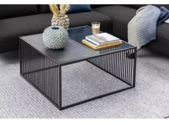 Mesa de centro cuadrada AKSEL