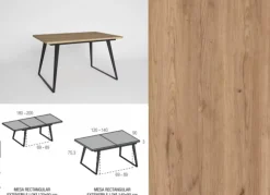 Mesa de comedor apertura sincro ENGLAND