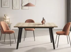 Mesa de comedor pata inclinada CANTABRICO