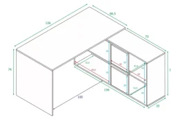 Mesa despacho PALMER