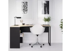 Mesa escritorio rincón cajones FIRE