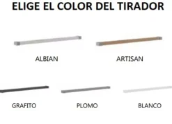 Mesita de 2 cajones con patas DUNA