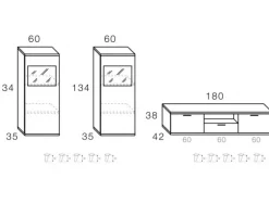 Mueble para salón EROS