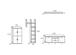 Mueble para salón HERA