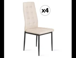 Pack 4 sillas comedor ELSA