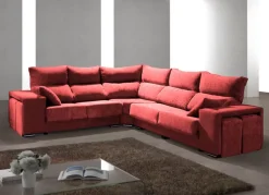 Rinconera 6 plazas con 4 pufs integrados las VEGAS