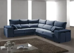 Rinconera 5 plazas con 4 pufs integrados las VEGAS