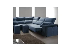 Rinconera 5 plazas con 4 pufs integrados las VEGAS