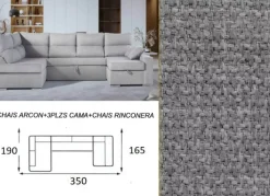 Sofá cama doble chaise longue CALIFORNIA