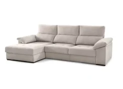 Sofá chaise longue asientos deslizantes ZIP