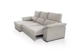 Sofá chaise longue asientos deslizantes ZIP