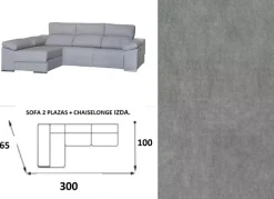 Sofá chaise longue relax electrico MAX