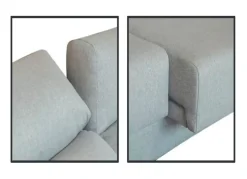 Sofá de 2 plazas deslizante y reclinable EVER