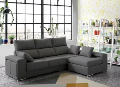 Sofa con chaisselonge partida LEEDS