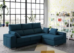 Sofa con chaisselonge partida LEEDS