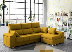Sofa con chaisselonge partida LEEDS
