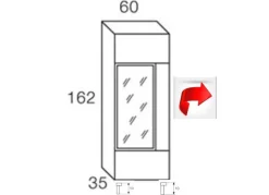 Vitrina cristal future II