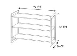 Zapatero 3 baldas GRENOBLE